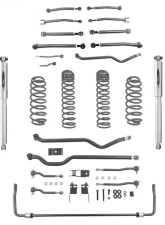 Belltech Front and Rear Trail Performance Shocks 4" Lift Kit w/ Sway Bar Jeep Wrangler JL 4 Door Diesel 3.0L 2020+                                     - 153204TPS - Image 6