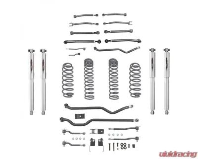 Belltech Front and Rear Trail Performance Shocks 4" Lift Kit Jeep Wrangler JL 4 Door Diesel 3.0L 2020+ - 153204TP