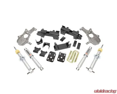 Belltech 2"-4" Front & 6" Rear Complete Lowering Kit w/ Street Performance Shocks Chevrolet | GMC 2019-2021 - 1040SP