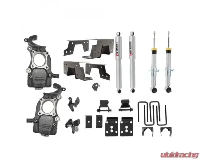Belltech -2" to -5.5" Front & -6.5" Rear Complete Lowering Kit w/ Street Performance Struts/Shocks Ford F-150 2WD 2021+ - 1051SP