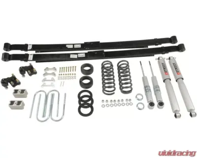 Belltech 3" or 4" Front & 5" Rear Complete Lowering Kit w/ Street Performance Shocks Chevrolet | GMC 2004-2012 - 605SP