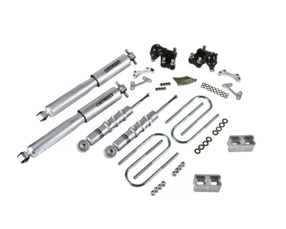 Belltech 2" Front & 2" Rear Complete Lowering Kit w/ Street Performance Shocks Chevrolet | GMC 2004-2012 - 611SP