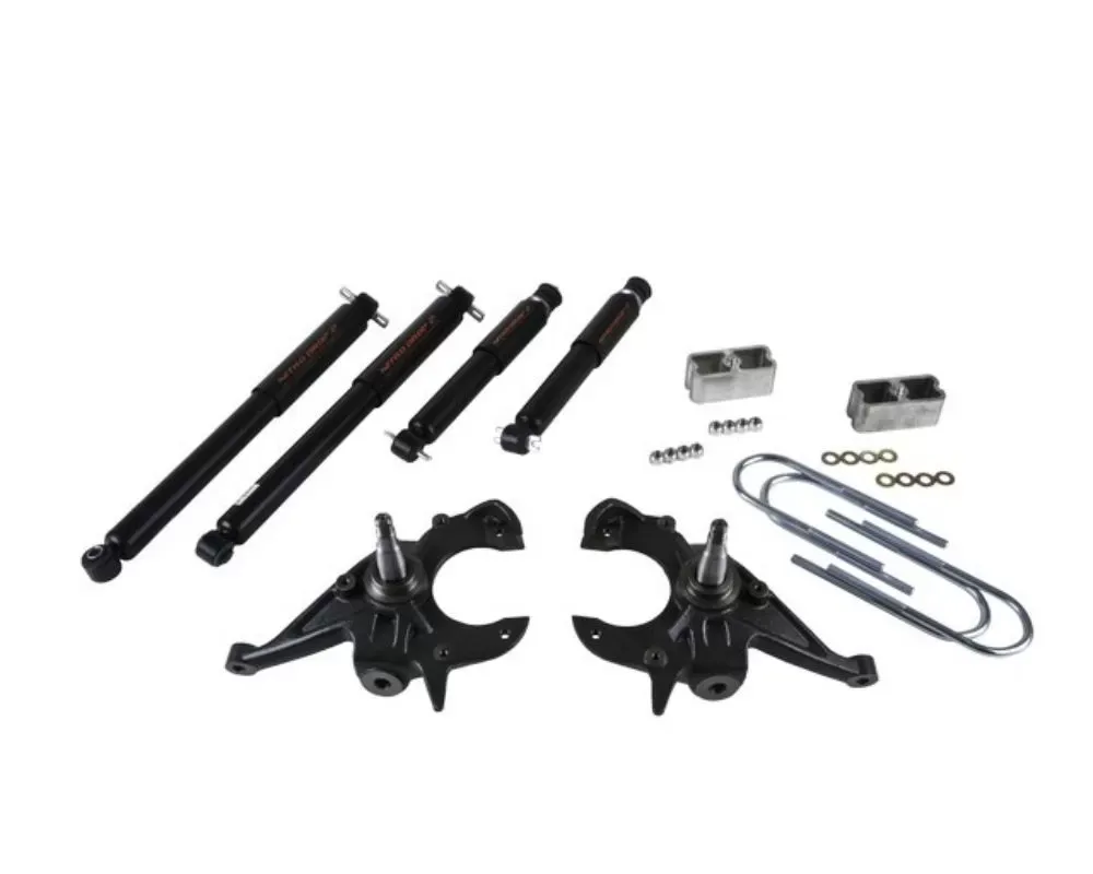 Belltech 2" Front & 2" Rear Complete Lowering Kit w/ Nitro Drop 2 Shocks Chevrolet S10 | GMC S15 | Isuzu Hombre 1982-2004 - 612ND