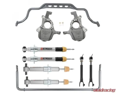Belltech 2" to 3.5"F | 1" to 3.5"R Short Wheelbase Front and Rear Complete Kit withStreet Performance Struts Chevrolet Tahoe | GMC Yukon 2WD | 4WD 2021+ - 1104SPS