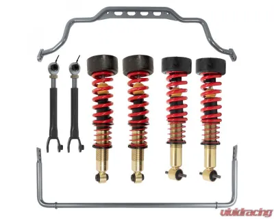 Belltech 0.5" to 3"F | 1" to 4.5"R Height Adjustable Front Coilovers & Anti-Swaybar Set Short Wheelbase Chevrolet Tahoe | GMC Yukon 2WD | 4WD 2021+ - 1106HK