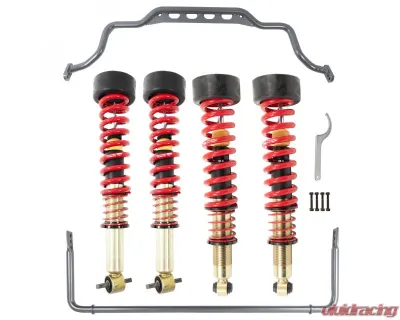 Belltech 0"- 2.5"F | 0"-2"R 4" Leveling Kit with Coilovers & Sway Bar Set Chevrolet Tahoe | GMC Yukon 2WD | 4WD 2021+ - 150222HK