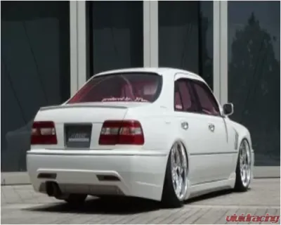 M Sports FRP Boast Rear Bumper Spoiler Infiniti Q45 1996-2001 - MAC-RB-FRP-Y33