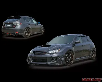M Sports FRP 3-Piece Aero Set Subaru Impreza WRX | STI 2005-2007 - MAC-3P-FRP-GRB