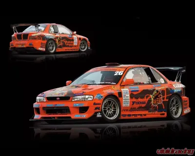 M Sports FRP Front Bumper Frp Under Subaru Impreza WRX | STI - MAC-FB-FRP-GC8