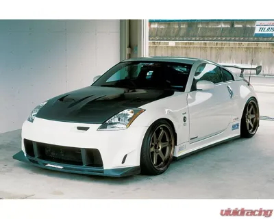 M Sports FRP Front Bumper Nissan 350Z Z33 2002-2005 - MAC-FB-FR-Z33