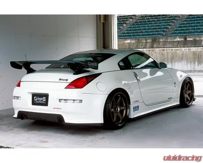 M Sports FRP Rear Bumper Nissan 350Z Z33 2002-2005 - MAC-RB-FR-Z33