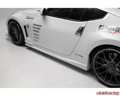 M Sports FRP Side Skirt Nissan 370Z Z34 2009-2012 - MAC-SS-FR-Z34