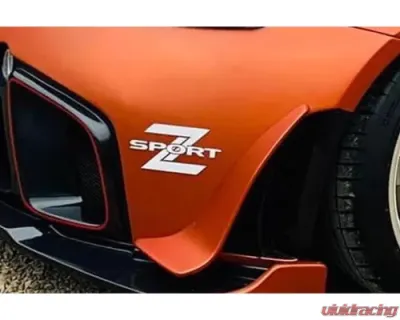 M Sports FRP Front Canards Nissan 350Z (Z33) 2002-2005 - MAC-CNRD-FR-Z33