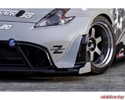 M Sports FRP Front Canards Nissan 370Z (Z34) 2009-2012 - MAC-CNRD-FR-Z34
