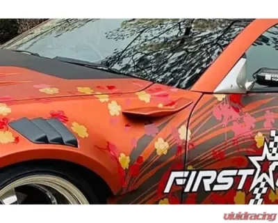 M Sports FRP Front Fender Fin Nissan 350Z (Z33) 2002-2005 - MAC-FFIN-FR-Z33