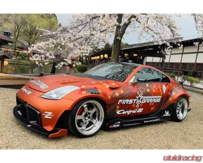 M Sports FRP Front Fender Fin Nissan 350Z (Z33) 2002-2005 - MAC-FFIN-FR-Z33