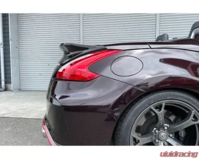 M Sports Carbon Fiber Rear Trunk Spoiler Nissan 370Z Roadster (Z34) 2009-2012 - MAC-RT-CF-Z34C