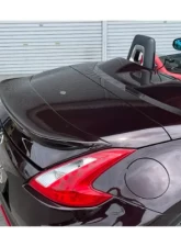 M Sports Carbon Fiber Rear Trunk Spoiler Nissan 370Z Roadster (Z34) 2009-2012                                     - MAC-RT-CF-Z34C - Image 6