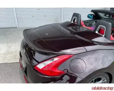 M Sports Carbon Fiber Rear Trunk Spoiler Nissan 370Z Roadster (Z34) 2009-2012 - MAC-RT-CF-Z34C