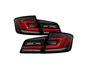 Spyder Auto LED Tail Lights Black for BMW 5 Series F10 F18 M5 2011-2017