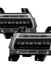Spyder Auto LED Front Fender Lights Black for Jeep Wrangler 2018-2020 CCL-YD-JW18-SEQ-BK                                     - CCL-YD-JW18-SEQ-BK - Image 3