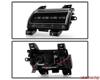 Spyder Auto LED Front Fender Lights Black for Jeep Wrangler 2018-2020 CCL-YD-JW18-SEQ-BK - CCL-YD-JW18-SEQ-BK