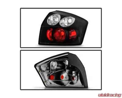Spyder Auto Black Altezza Tail Lights for Audi A4 2002-2005, Custom Fit, Durable Design - ALT-YD-AA402-BK