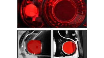 Spyder Auto Black Altezza Tail Lights for Audi A4 2002-2005, Custom Fit, Durable Design                                     - ALT-YD-AA402-BK - Image 4