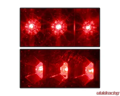 Spyder Auto Black LED Tail Lights for Audi A4 2002-2005, ALT-YD-AA402-LED-BK - ALT-YD-AA402-LED-BK