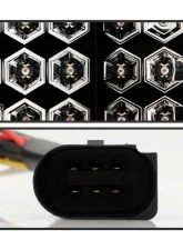 Spyder Auto Black LED Tail Lights for Audi A4 2002-2005, ALT-YD-AA402-LED-BK                                     - ALT-YD-AA402-LED-BK - Image 3