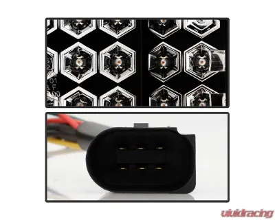 Spyder Auto Black LED Tail Lights for Audi A4 2002-2005, ALT-YD-AA402-LED-BK - ALT-YD-AA402-LED-BK