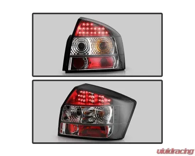 Spyder Auto Black LED Tail Lights for Audi A4 2002-2005, ALT-YD-AA402-LED-BK - ALT-YD-AA402-LED-BK