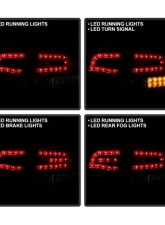 Spyder Auto Red Clear LED Tail Lights for Audi A4 4-Door 2006-2008, ALT-YD-AA406-G2-LED-RC                                     - ALT-YD-AA406-G2-LED-RC - Image 11