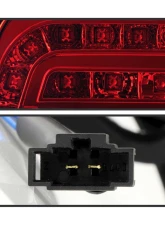 Spyder Auto Red Clear LED Tail Lights for Audi A4 4-Door 2006-2008, ALT-YD-AA406-G2-LED-RC                                     - ALT-YD-AA406-G2-LED-RC - Image 4