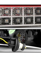 Spyder Auto Red Clear LED Tail Lights for Audi A4 4-Door 2006-2008, ALT-YD-AA406-G2-LED-RC                                     - ALT-YD-AA406-G2-LED-RC - Image 5