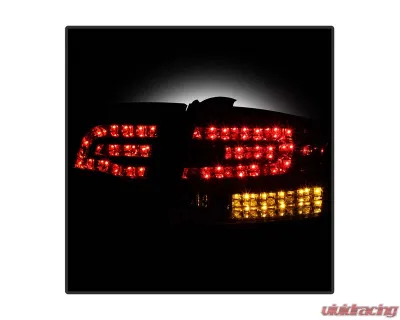 Spyder Auto Red Clear LED Tail Lights for Audi A4 4-Door 2006-2008, ALT-YD-AA406-G2-LED-RC - ALT-YD-AA406-G2-LED-RC