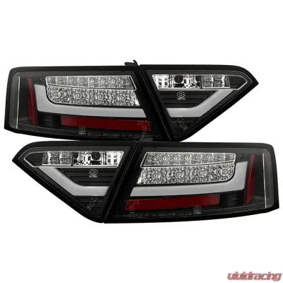 Spyder Auto Black LED Taillights for Audi A5 2008-2016, ALT-YD-AA508-LED-BK - ALT-YD-AA508-LED-BK