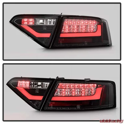 Spyder Auto Black LED Taillights for Audi A5 2008-2016, ALT-YD-AA508-LED-BK - ALT-YD-AA508-LED-BK