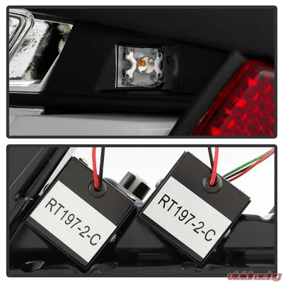 Spyder Auto Black LED Taillights for Audi A5 2008-2016, ALT-YD-AA508-LED-BK - ALT-YD-AA508-LED-BK