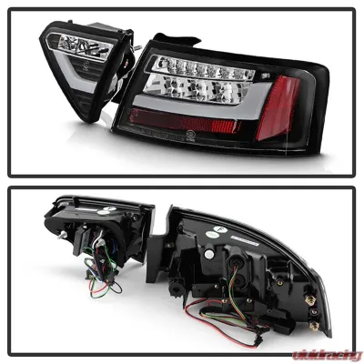 Spyder Auto Black LED Taillights for Audi A5 2008-2016, ALT-YD-AA508-LED-BK - ALT-YD-AA508-LED-BK