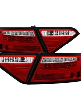 Spyder Auto LED Tail Lights Red Clear for Audi A5 2008-2012, ALT-YD-AA508V2-LED-RC                                     - ALT-YD-AA508V2-LED-RC - Image 11