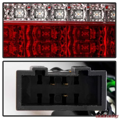 Spyder Auto LED Tail Lights Red Clear for Audi A5 2008-2012, ALT-YD-AA508V2-LED-RC - ALT-YD-AA508V2-LED-RC