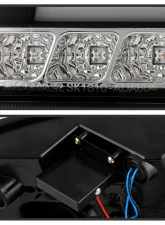 Spyder Auto Black LED Taillights with Light Bar for Audi A6 4-Door 2005-2008                                     - ALT-YD-AA605-LBLED-BK - Image 4