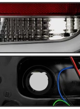 Spyder Auto Smoke Black LED Taillights Light Bar for Audi A6 4-Door 2005-2008                                     - ALT-YD-AA605-LBLED-SM - Image 5