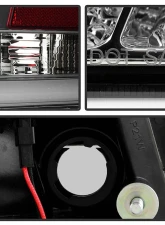 Spyder Auto Smoke Black LED Taillights Light Bar for Audi A6 4-Door 2005-2008                                     - ALT-YD-AA605-LBLED-SM - Image 6