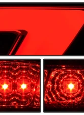 Spyder Auto Smoke Black LED Taillights Light Bar for Audi A6 4-Door 2005-2008                                     - ALT-YD-AA605-LBLED-SM - Image 8