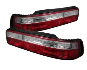 Spyder Auto Red Clear Altezza Tail Lights for Acura Integra 2-Door 1990-1993