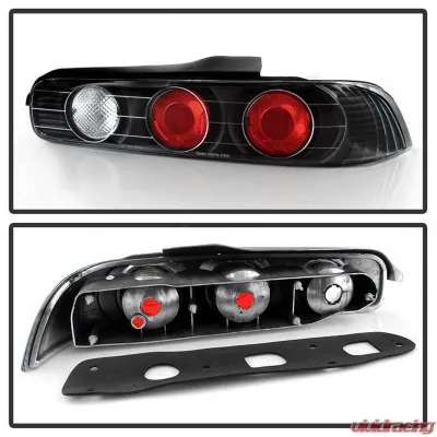 Spyder Auto Black Altezza Tail Lights for Acura Integra 2-Door 1994-2001 - ALT-YD-AI94-BK