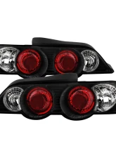 Spyder Auto Black Altezza Tail Lights for Acura RSX 2002-2004, LED, Custom Fit                                     - ALT-YD-ARSX02-BK - Image 4