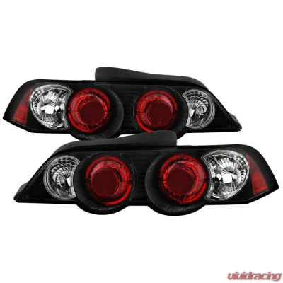 Spyder Auto Black Altezza Tail Lights for Acura RSX 2002-2004, LED, Custom Fit - ALT-YD-ARSX02-BK